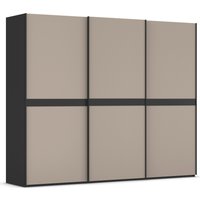 rauch Schwebetürenschrank "Kleiderschrank Schrank Garderobe Schlafzimmerschrank SCALE-LINE", edle Optik mit Bauchbinde in Korpusfarbe mit Glasfront MADE IN GERMANY rauch Schwebetürenschrank "Kleiderschrank Schrank Garderobe Schlafzimmerschrank SCALE-LINE", edle Optik mit Bauchbinde in Korpusfarbe mit Glasfront MADE IN GERMANY von Rauch
