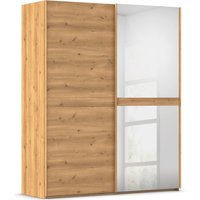 rauch Schwebetürenschrank "Kleiderschrank Schrank Garderobe Schlafzimmerschrank SCALE-LINE", edle Optik mit Bauchbinde in Korpusfarbe mit Spiegel MADE IN GERMANY von Rauch