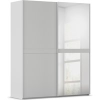 rauch Schwebetürenschrank "Kleiderschrank Schrank Garderobe Schlafzimmerschrank SCALE-LINE", edle Optik mit Bauchbinde in Korpusfarbe mit Spiegel MADE IN GERMANY von Rauch