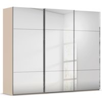 rauch Schwebetürenschrank "Kleiderschrank Schrank Garderobe Schlafzimmerschrank SCALE-TRIO", edle dreigeteilte Front mit 2 Zierleisten Spiegelfront MADE IN GERMANY von Rauch