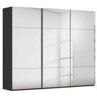 rauch Schwebetürenschrank "Kleiderschrank Schrank Garderobe Schlafzimmerschrank SCALE-TRIO", edle dreigeteilte Front mit 2 Zierleisten Spiegelfront MADE IN GERMANY von Rauch