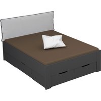 rauch Stauraumbett "Aditio" inklusive Kopfteil und Schubkästen von Rauch