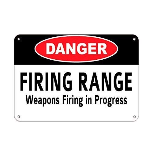 Blechschild Vintage Metall Danger Firing Range Weapons Firing in Progress Sign Aluminum Sign 11,8 Zoll x 7,8 Zoll Blechschild Vintage Metall Danger Firing Range Weapons Firing in Progress Sign Aluminum Sign 11,8 Zoll x 7,8 Zoll von Raul Moody