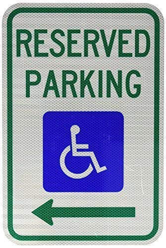 Raul Moody Blechschild, Vintage-Metallschild, mit Handicap-Symbol (linker Pfeil), 30 x 20 cm 12"X8" As Picture442 von Raul Moody