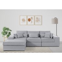OTTO home Ecksofa "Florid L-Form" 3 Teile, bestehend aus Modulen, viele Bezugsqualitäten, auch in Cord von Otto Home