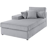 RAUM.ID Ottomane "Florid", einzeln stellbar oder als Teil eines Modulsofas, auch in Cord von Raum.Id
