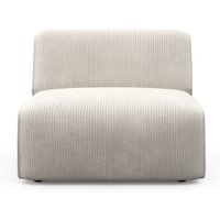 RAUM.ID Sessel "Merid Sofa-Mittelelement, Maße B/T/H: 84/97/46 cm", als Modul oder separat verwendbar, für individuelle Zusammenstellung von Raum.Id