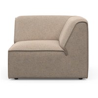 RAUM.ID Sofa-Eckelement "Merid, Sofaelement, Maße B/T/H: 97/97/46 cm", als Modul oder separat verwendbar, für individuelle Zusammenstellung von Raum.Id