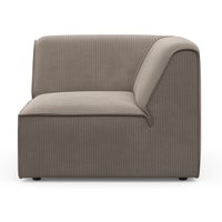 RAUM.ID Sofa-Eckelement "Merid, Sofaelement, Maße B/T/H: 97/97/46 cm", als Modul oder separat verwendbar, für individuelle Zusammenstellung von Raum.Id