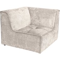 RAUM.ID Sofa-Eckelement "Monolid", als Modul oder separat verwendbar, für individuelle Zusammenstellung von Raum.Id