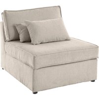 RAUM.ID Sofa-Mittelelement "Florid", als Teil eines Modulsofas, fester Sitzkomfort, auch in Cord von Raum.Id