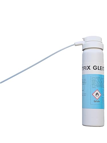 Gleitfix Gardinenschienengleitmittel für Gardinenschienen, Sprühflasche 75ml (75ml) von Raum²