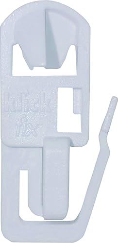 Klickfix Gardinengleiter für Kunststoffschiene und Holzschiene - das Original - 20, 50, 100 Stück (50) von Raum²