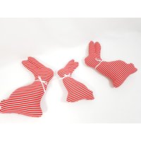 Hase Familie Aus Stoff Dekoration von RaumAusStoff