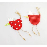 Hühner Stoff Deko Rot Weiß 21.51 Hühner Stoff Deko Rot Weiß 21.51 von RaumAusStoff