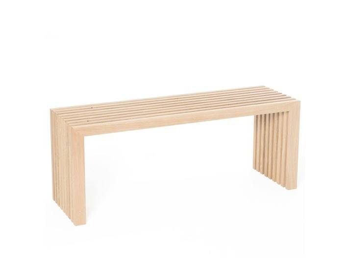 Raumgestalt Bank Eichenlamellen natur 120cm von Raumgestalt