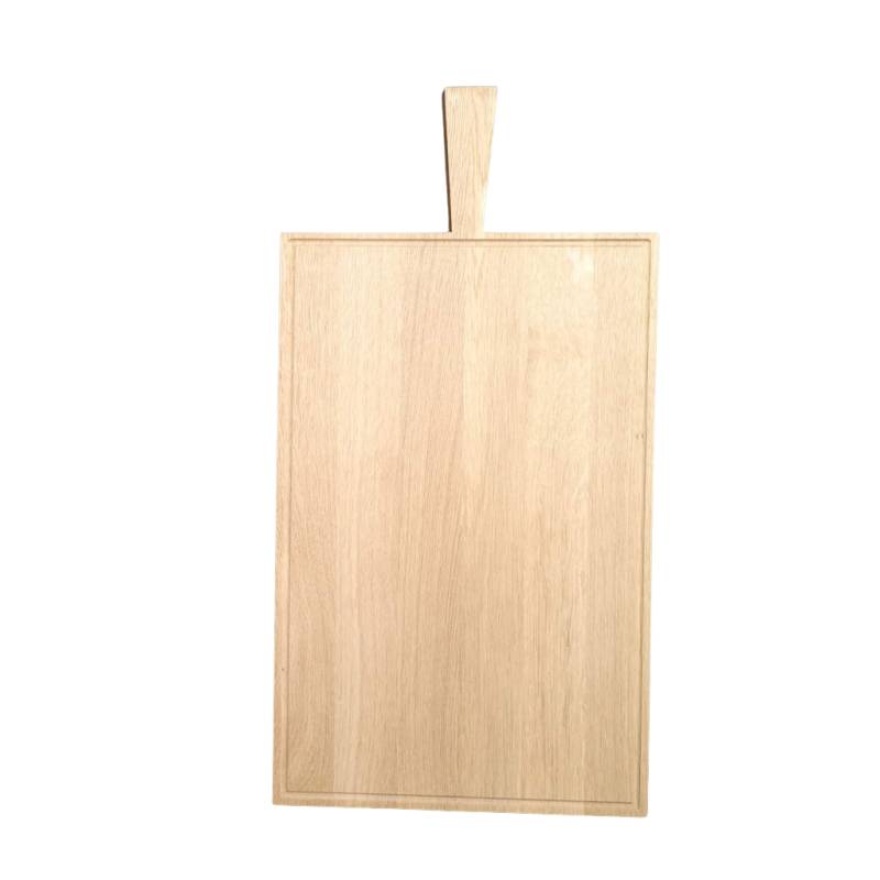 Raumgestalt - Schneidebrett mit Saftrille - Schneidebrett aus mit Griff aus Holz von Raumgestalt