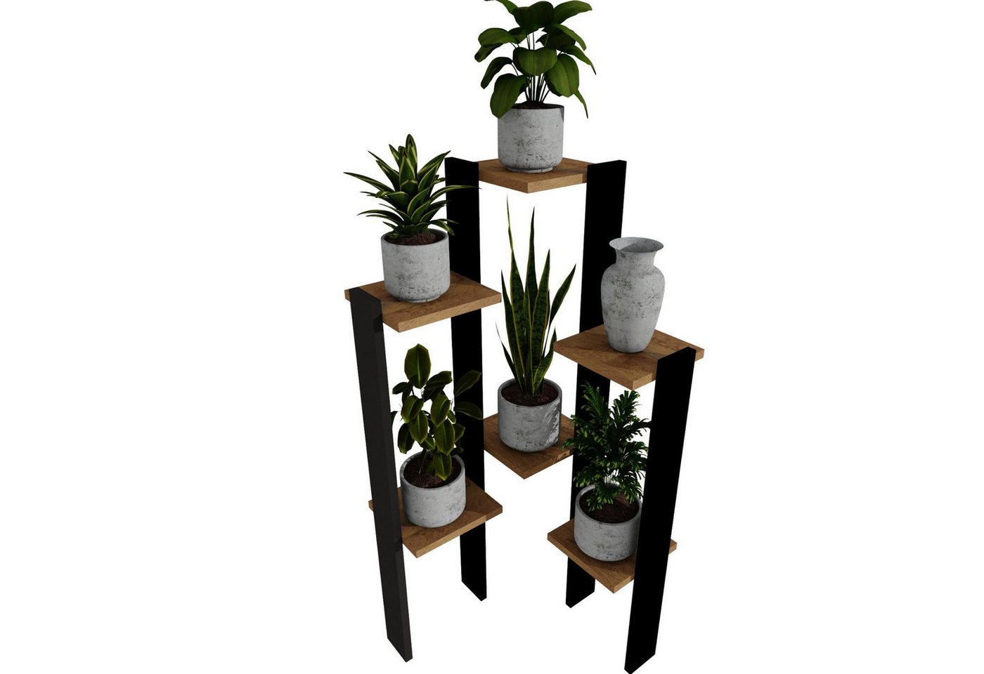 Raumhirsch Furniture Blumenständer für Innen, Pflanzkübel aus Holzwerkstoff ohne Einsatz Raumhirsch Furniture Blumenständer für Innen, Pflanzkübel aus Holzwerkstoff ohne Einsatz von Raumhirsch Furniture