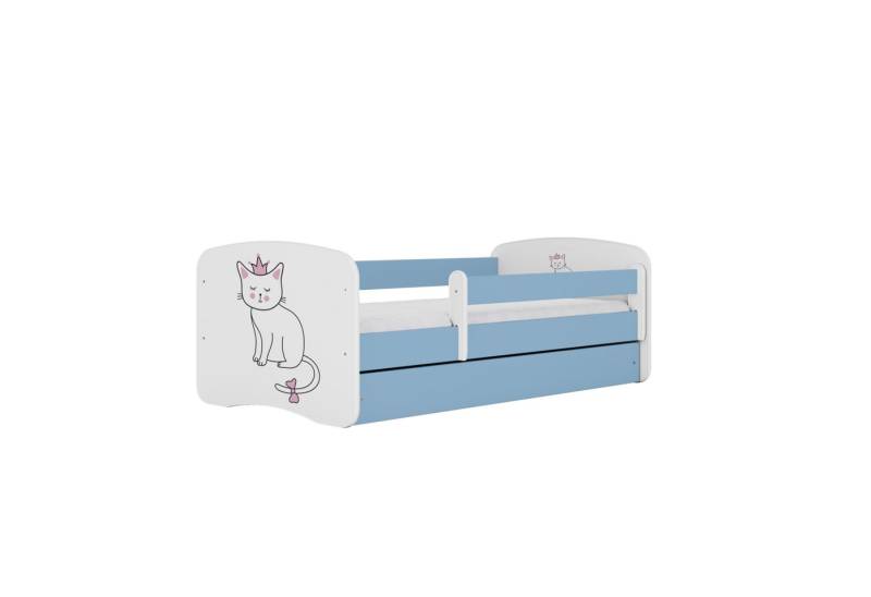 Raumhirsch Furniture Kinderbett 70x140, 80x160, 80x180 cm - Komplettset mit Matratze & Schublade (Bett für Mädchen, Einzelbett Kinder 2–12, mit Rausfallschutz & Lattenrost), verschiedene Farben & Designs von Raumhirsch Furniture
