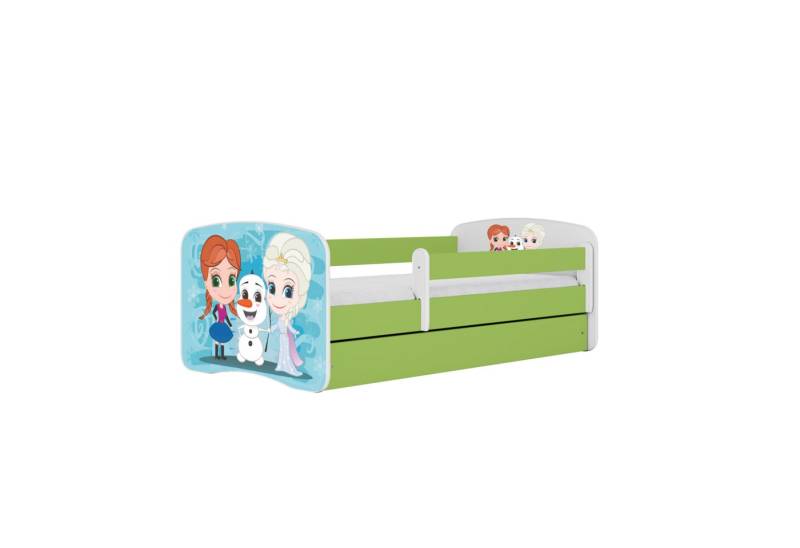 Raumhirsch Furniture Kinderbett 70x140, 80x160, 80x180 cm - Komplettset mit Schublade (Bett für Mädchen, Einzelbett Kinder 2–12, mit Rausfallschutz & Lattenrost), verschiedene Farben & Designs von Raumhirsch Furniture