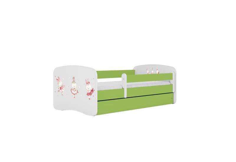 Raumhirsch Furniture Kinderbett 70x140, 80x160, 80x180 cm - Komplettset mit Schublade (Bett für Mädchen, Einzelbett Kinder 2–12, mit Rausfallschutz & Lattenrost), verschiedene Farben & Designs von Raumhirsch Furniture