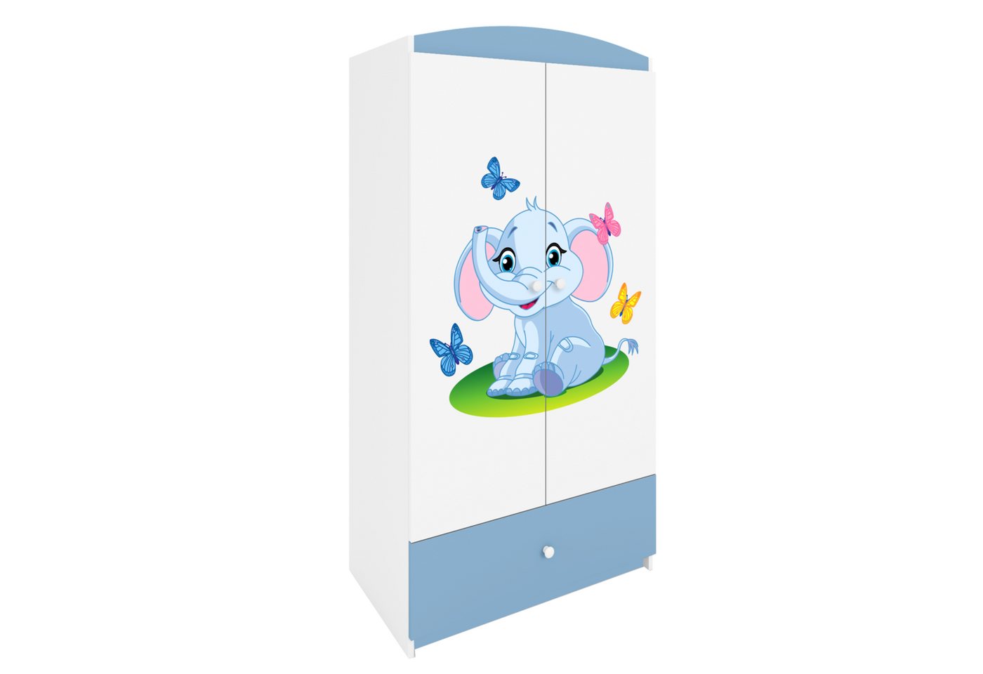 Raumhirsch Furniture Kinderkleiderschrank Babydreams Drehtürenschrank Kleiderschrank Elefant Blau Raumhirsch Furniture Kinderkleiderschrank Babydreams Drehtürenschrank Kleiderschrank Elefant Blau von Raumhirsch Furniture