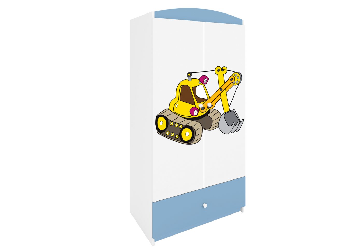 Raumhirsch Furniture Kinderkleiderschrank Babydreams Drehtürenschrank Kleiderschrank Excavator Blau Raumhirsch Furniture Kinderkleiderschrank Babydreams Drehtürenschrank Kleiderschrank Excavator Blau von Raumhirsch Furniture