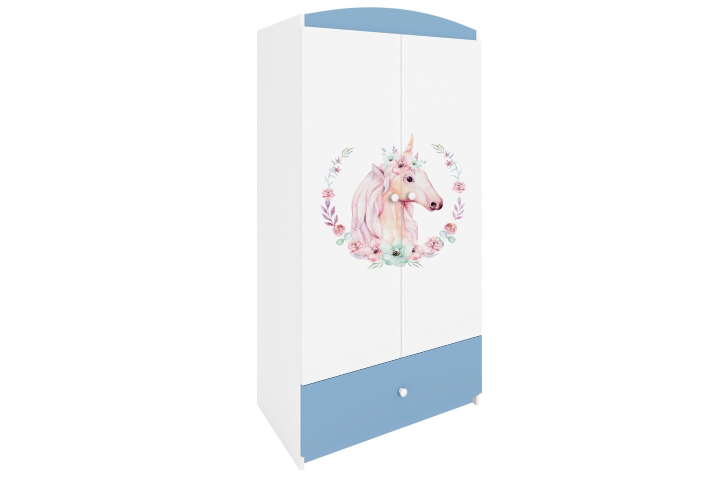 Raumhirsch Furniture Kinderkleiderschrank Babydreams Drehtürenschrank Kleiderschrank Pferd Blau Raumhirsch Furniture Kinderkleiderschrank Babydreams Drehtürenschrank Kleiderschrank Pferd Blau von Raumhirsch Furniture