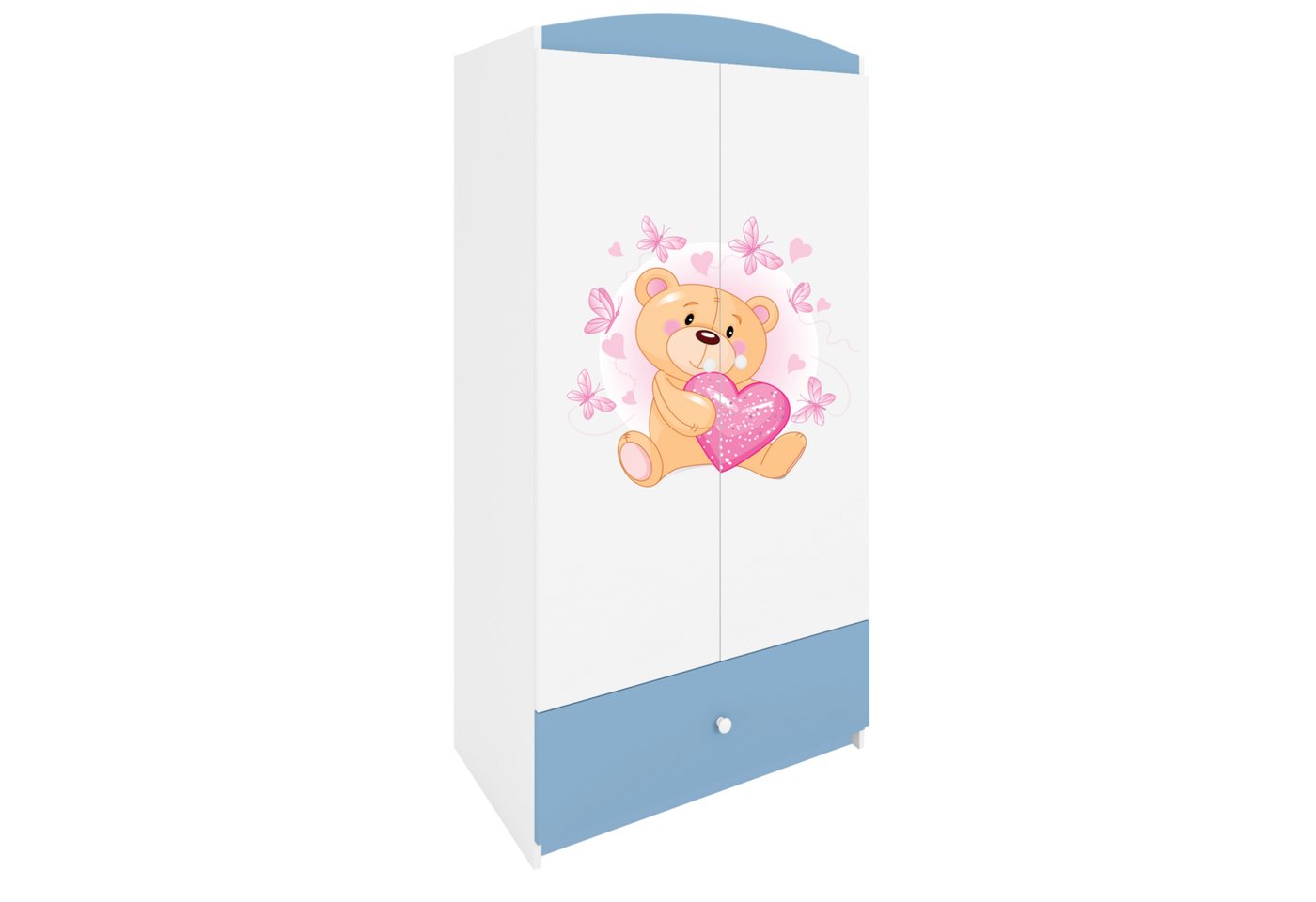 Raumhirsch Furniture Kinderkleiderschrank Babydreams Drehtürenschrank Kleiderschrank Teddybär I Blau Raumhirsch Furniture Kinderkleiderschrank Babydreams Drehtürenschrank Kleiderschrank Teddybär I Blau von Raumhirsch Furniture