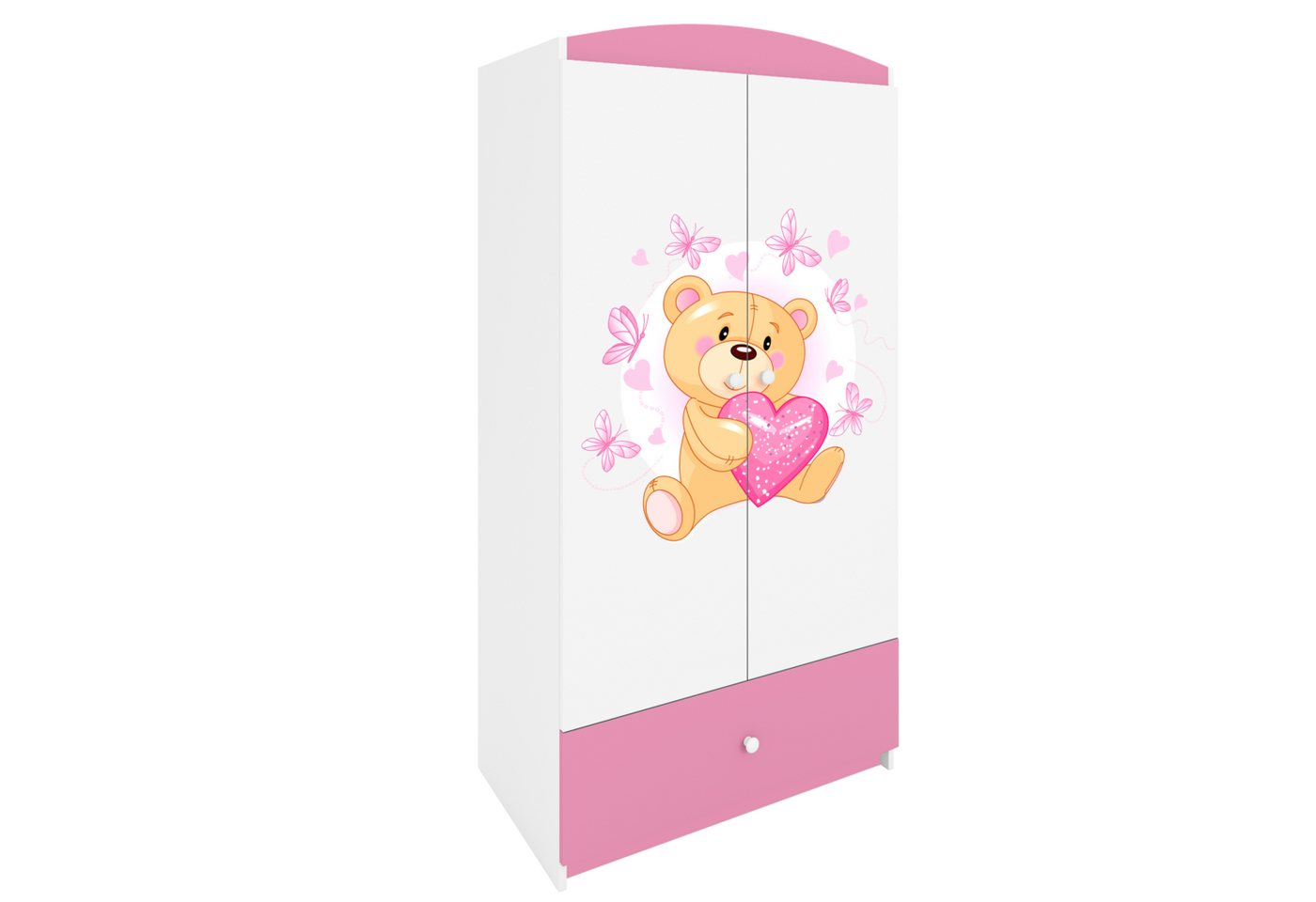 Raumhirsch Furniture Kinderkleiderschrank Babydreams Drehtürenschrank Kleiderschrank Teddybär I Hellrosa Raumhirsch Furniture Kinderkleiderschrank Babydreams Drehtürenschrank Kleiderschrank Teddybär I Hellrosa von Raumhirsch Furniture