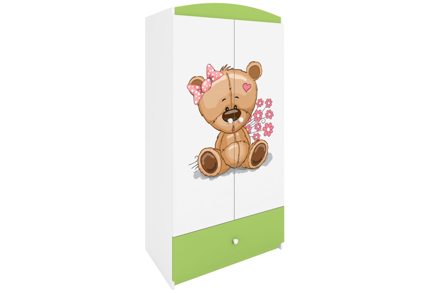 Raumhirsch Furniture Kinderkleiderschrank Babydreams Drehtürenschrank Kleiderschrank Teddybär II Grün Raumhirsch Furniture Kinderkleiderschrank Babydreams Drehtürenschrank Kleiderschrank Teddybär II Grün von Raumhirsch Furniture