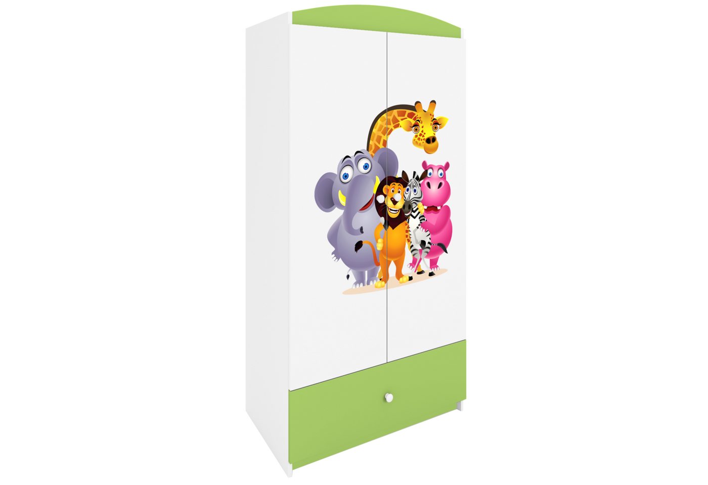 Raumhirsch Furniture Kinderkleiderschrank Babydreams Drehtürenschrank Kleiderschrank ZOO Grün Raumhirsch Furniture Kinderkleiderschrank Babydreams Drehtürenschrank Kleiderschrank ZOO Grün von Raumhirsch Furniture