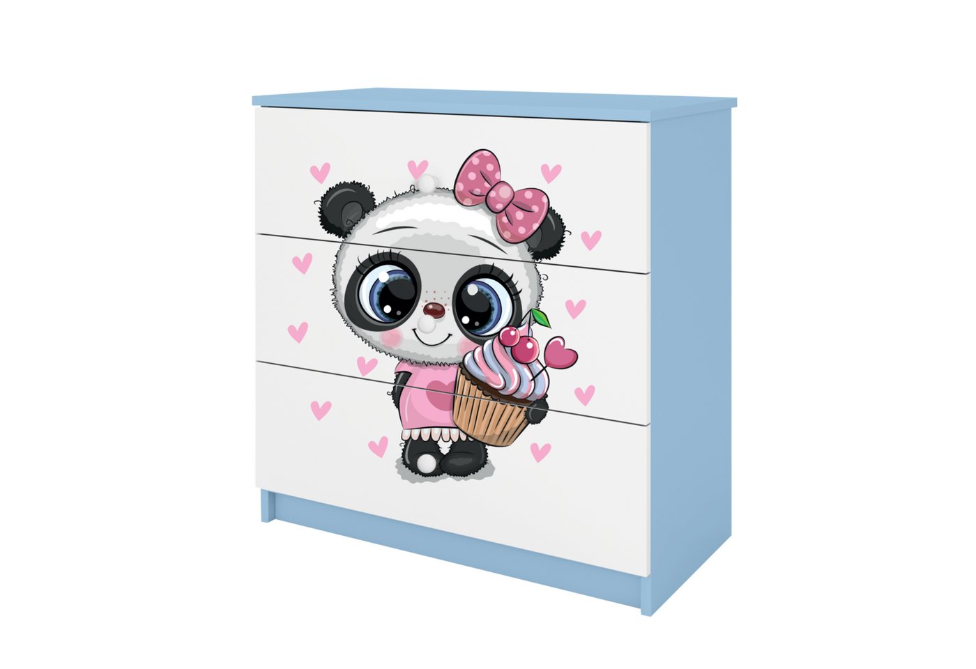 Raumhirsch Furniture Kinderregal Kinderkommode mit Motiv, Spielzeugregal mit Schubladen - Kinderzimmermöbel, stabile Konstruktion, kindgerecht, verschiedene Farben & Designs Raumhirsch Furniture Kinderregal Kinderkommode mit Motiv, Spielzeugregal mit Schubladen - Kinderzimmermöbel, stabile Konstruktion, kindgerecht, verschiedene Farben & Designs von Raumhirsch Furniture