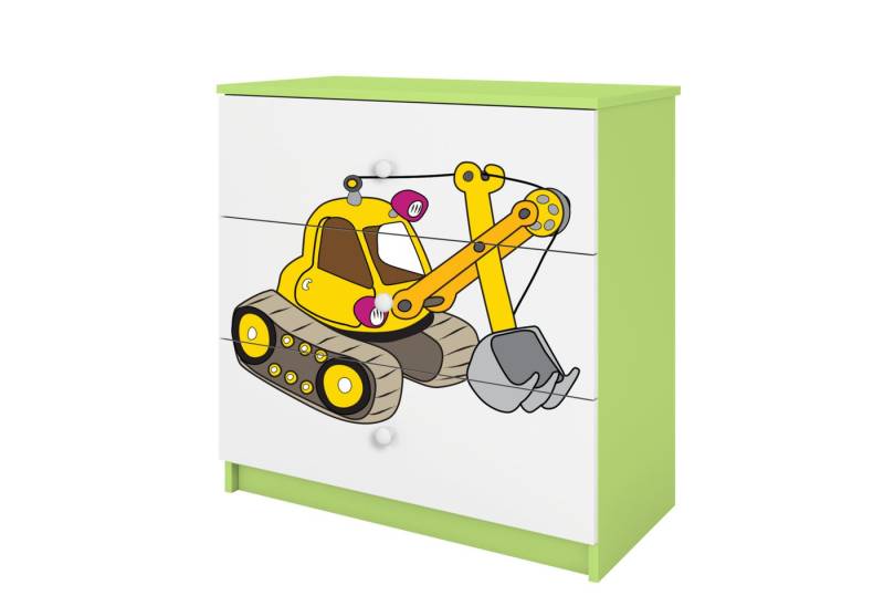 Raumhirsch Furniture Kinderregal Kinderkommode mit Motiv, Spielzeugregal mit Schubladen - Kinderzimmermöbel, stabile Konstruktion, kindgerecht, verschiedene Farben & Designs Raumhirsch Furniture Kinderregal Kinderkommode mit Motiv, Spielzeugregal mit Schubladen - Kinderzimmermöbel, stabile Konstruktion, kindgerecht, verschiedene Farben & Designs von Raumhirsch Furniture