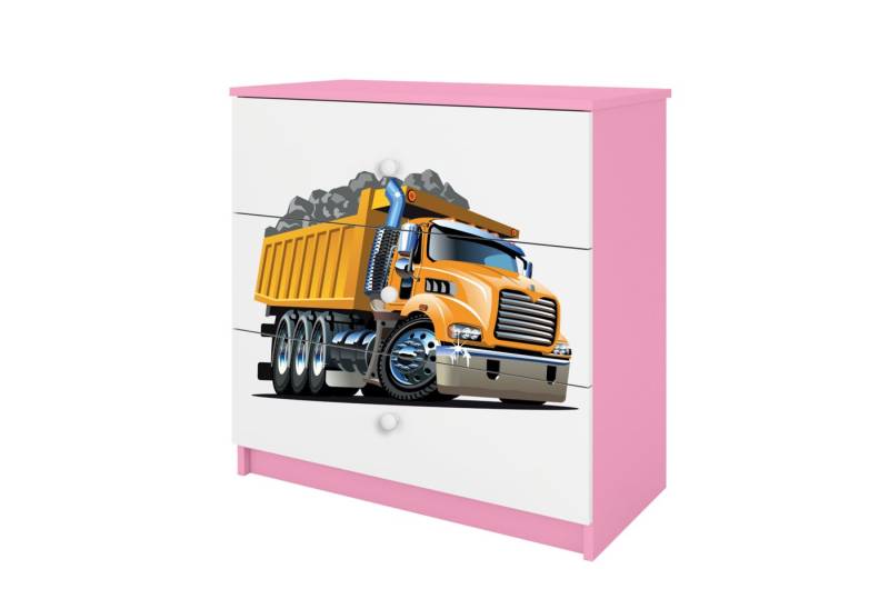 Raumhirsch Furniture Kinderregal Kinderkommode mit Motiv, Spielzeugregal mit Schubladen - Kinderzimmermöbel, stabile Konstruktion, kindgerecht, verschiedene Farben & Designs von Raumhirsch Furniture