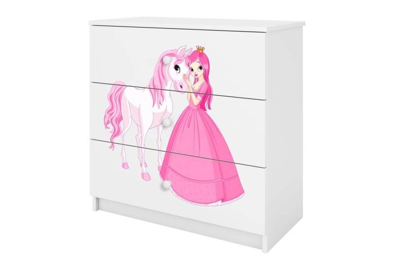 Raumhirsch Furniture Kommode Kinderkommode mit Schubladen Prinzessin Pferd Raumhirsch Furniture Kommode Kinderkommode mit Schubladen Prinzessin Pferd von Raumhirsch Furniture