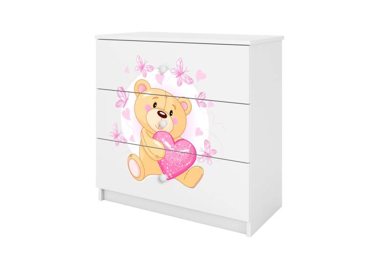 Raumhirsch Furniture Kommode Kinderkommode mit Schubladen Teddybär Schmetterlinge Raumhirsch Furniture Kommode Kinderkommode mit Schubladen Teddybär Schmetterlinge von Raumhirsch Furniture