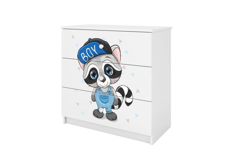 Raumhirsch Furniture Kommode Kinderkommode mit Schubladen Waschbär in der Farbe Weiß Babydreams Raumhirsch Furniture Kommode Kinderkommode mit Schubladen Waschbär in der Farbe Weiß Babydreams von Raumhirsch Furniture