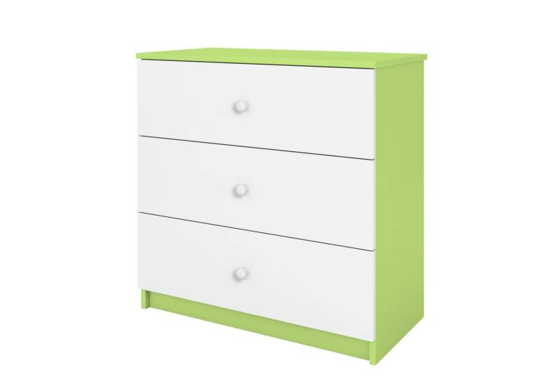 Raumhirsch Furniture Kommode Kinderkommode mit Schubladen ohne Muster in der Farbe Grün Babydreams von Raumhirsch Furniture