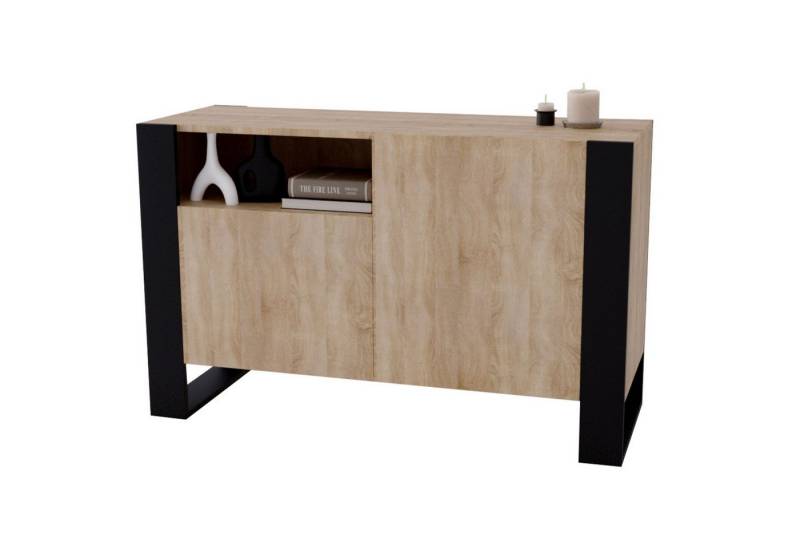 Raumhirsch Furniture Kommode Kommode Karo Wohnzimmer Moderner Stil von Raumhirsch Furniture