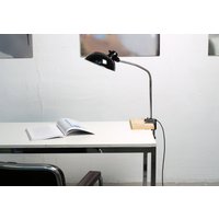 Helo Bauhauslampe Schwanenhals Klemmlampe - Restauriert von RaumkoordinatenVolta