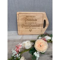 Personalisierte Holz Opa Schneidebrett - Gefördert Zu Groß-Grandad Gravierte Personalisierte Geschenk von RavenSkullMagic