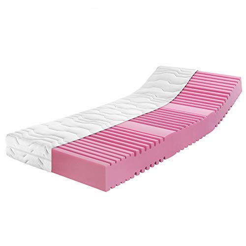 RAVENSBERGER Kaltschaummatratze Ortho-PUR | 140 x 200 cm | Höhe 18 cm | Härtegrad H4 | 7-Zonen | waschbarer Baumwoll-Doppeltuch-Bezug | Oeko-TEX® Standard 100 Zertifiziert | Made in Germany von Ravensberger Matratzen