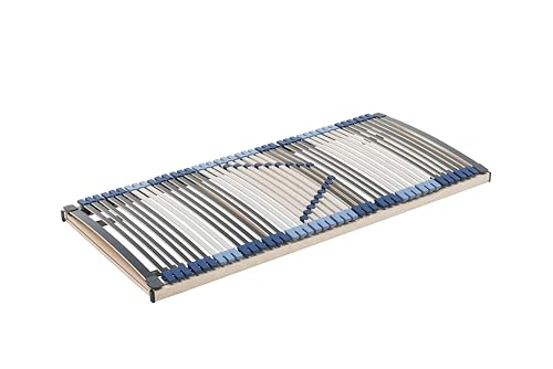 RAVENSBERGER Lattenrost Klassik (Medimed) VARIABEL 44-Leisten 7-Zonen-BUCHE-Lattenrahmen | Verstellbar | Made IN Germany - 10 Jahre GARANTIE | TÜV SÜD/GS | 80 x 200 cm von Ravensberger Matratzen