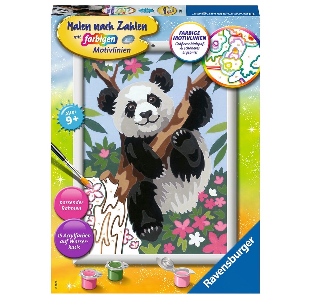 Ravensburger Verlag GmbH Malen nach Zahlen Ravensburger Malen nach Zahlen Süßer Pandabär Ravensburger Verlag GmbH Malen nach Zahlen Ravensburger Malen nach Zahlen Süßer Pandabär von Ravensburger Verlag GmbH