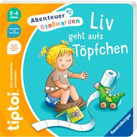 Ravensburger Buch "tiptoi Abenteuer Großwerden - Liv geht aufs Töpfchen", Made in Europe von Ravensburger