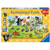 Ravensburger Der Maulwurf im Garten Puzzle, 2 x 24 Teile Ravensburger Der Maulwurf im Garten Puzzle, 2 x 24 Teile von Ravensburger