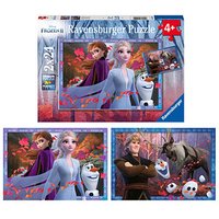 Ravensburger Disney Frozen Frostige Abenteuer Puzzle, 2 x 24 Teile von Ravensburger