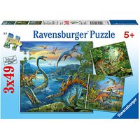Ravensburger Faszination Dinosaurier Puzzle, 3 x 49 Teile Ravensburger Faszination Dinosaurier Puzzle, 3 x 49 Teile von Ravensburger