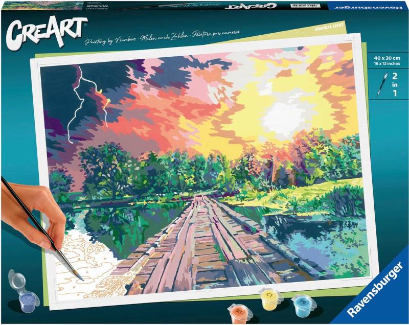 Ravensburger Malen nach Zahlen CreArt, Magical Light, Made in Europe Ravensburger Malen nach Zahlen CreArt, Magical Light, Made in Europe von Ravensburger